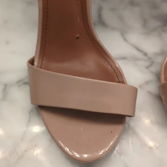Steve Madden Reno Nude Heels - Picture 9 of 11